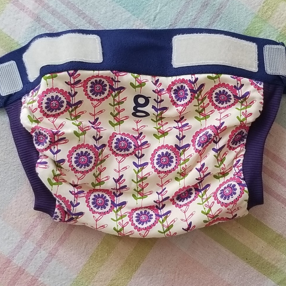 Gsweet Gdiaper medium cloth diaper girl